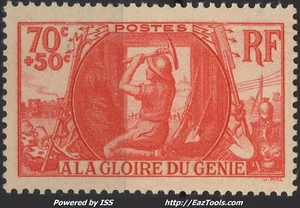 FRANCE A LA GLOIRE DU GENIE MILITAIRE N° 423 NEUF ** SANS CHARNIERE - Picture 1 of 2