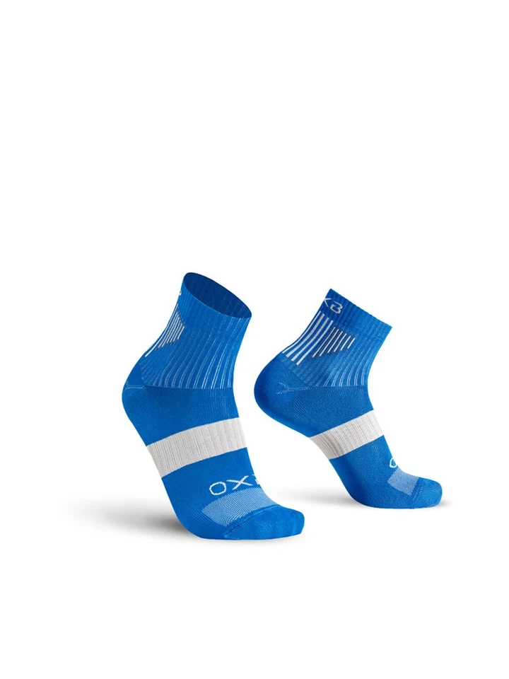 CALZE OXYBURN SOXKS STREET SHORT-CUT MALDIVE SILVER 1232 2061 BLU ARGENTO - Immagine 1 di 1
