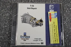 Unidad T56 2007 reparación DVD servicio know how disco de entrenamiento, 17043,40 V, disco sellado - Imagen 1 de 2