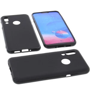 Funda para Hisense H20 Funda Protectora De Móvil TPU Goma Funda Negra - Imagen 1 de 5