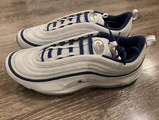 Nike By You ID Air Max 97 Georgetown Navy Blue Silver DJ3181-991 Size 15