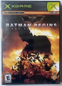 Batman Begins XBox XGame DVD NTSC U/C The Videogame Christian Bale Brand New - Picture 1 of 4