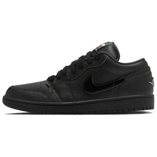 NIKE AIR JORDAN 1 LOW ブラック スニーカー Nike Air Jordan 1 Low SE AJ1 Black Cat Mascot Men Casual Shoes