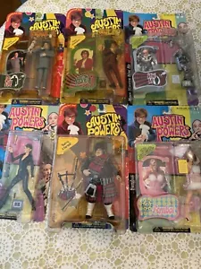 Austin Powers McFarland Figures -6-NIP - Picture 1 of 13