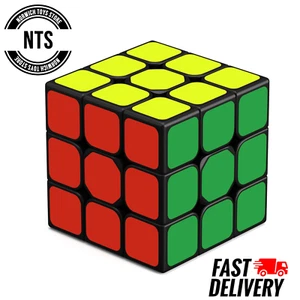 3x3 Speed Cube Puzzle | Smooth & Durable Stickerless Cube for Fast Solving - Picture 1 of 8
