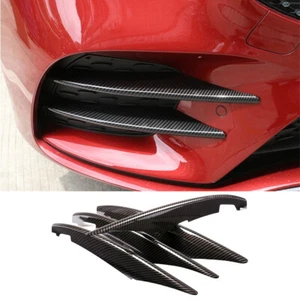 Carbon Fiber ABS Front Bumper Fog Light Lamp Cover For Benz A Class W177 2019-22 - Bild 1 von 12