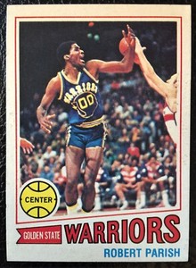 1977-78 Topps White-Backs # 111 H.O.F Robert Parish (RC) Rookie Basketball Card