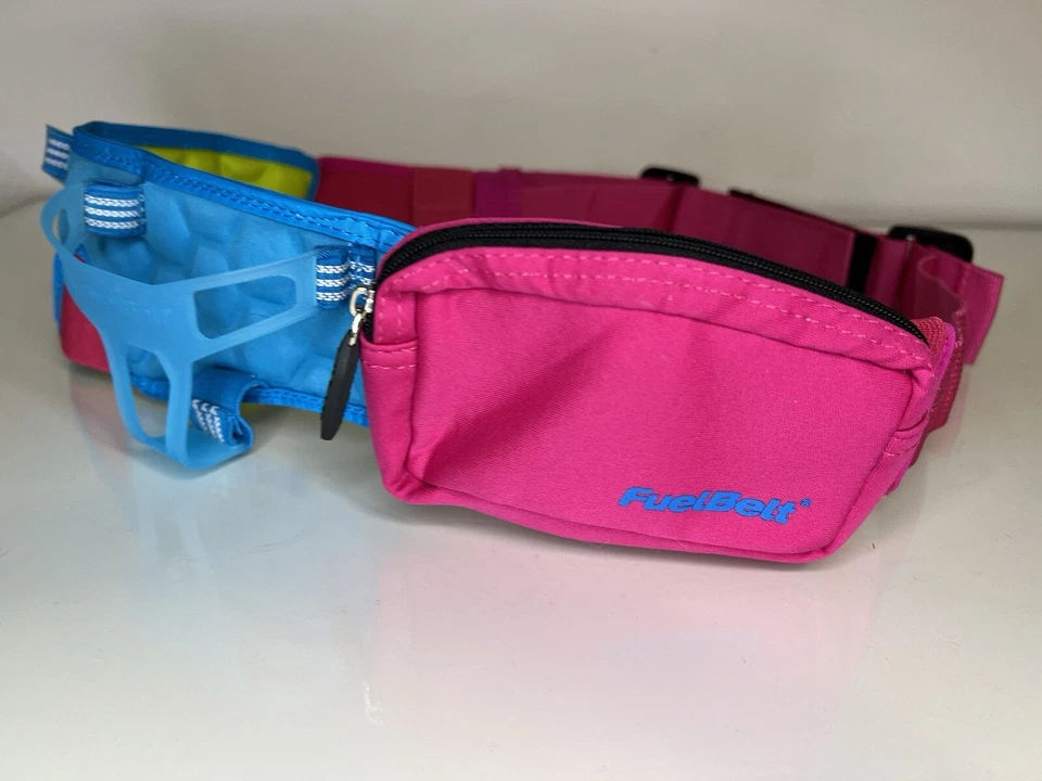 Fuel Belt 2 Bottle Running Belt Neon Colorful EUC Foto 1 de 4