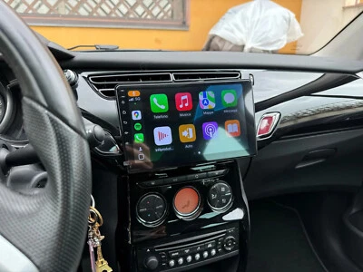 Autoradio 9" Android 13 CarPlay Navi GPS per Citroen C3 II DS3 2009-2016 - Imagen 1 de 4