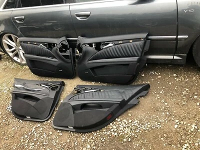 梅赛德斯-奔驰 W211 E63 AMG Nappa 皮革门板把手 E350 E550 E500 E320 — 第 1/4 张图片