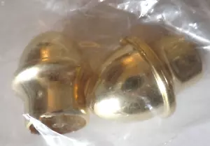 2 Vintage New in Package Gold Tone FINIALS - Picture 1 of 4