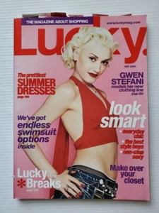 2004 Lucky magazine GWEN STEFANI Chandra North SWIMSUITS Lingerie RARE - Picture 1 of 11