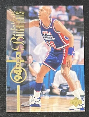 1994-95 Upper Deck Basketball USA Highlights #175 Reggie Miller - Team USA - Image 1 of 2