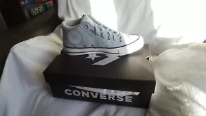 NUOVISSIME in scatola Converse CT All Star Malden Street Mid trainer UK 1 EU 44 blu - Foto 1 di 6