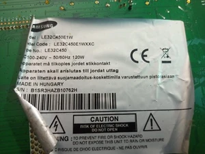 Le32c450e1w Schede Samsung - Foto 1 di 3