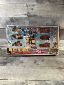 Diaclone 6-In-1 Constructicons KO Set 1983 Pre Transformers INCOMPLETE - Picture 1 of 10