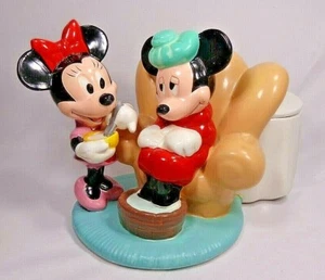 De colección Mickey & Minnie Mouse "Flores de Mickie" Teleflora Regalo Ponte bien Plantadora - Imagen 1 de 12