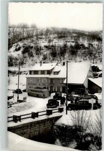 39639011 - Soultzeren Hotel du Pont Omnibus Auto Oldtimer Winter Colmar - Bild 1 von 2