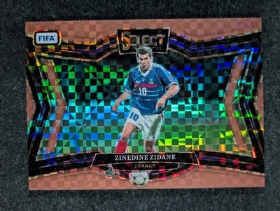2024-25 Panini Select FIFA ZINEDINE ZIDANE 34/75 Bronze Checker SP Field Level - Image 1 of 3