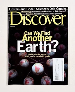 2002 Mar DISCOVER Earthlike Exoplanets EINSTEIN & KURT GÖDEL Sargasso Sea HORSES - Picture 1 of 5
