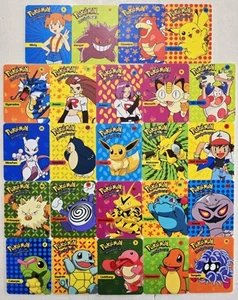 1999 Pokemon Ña Pancha Stack Tazos - Full Set 24/24 Peru Snorlax Gengar Gyarados - Bild 1 von 5