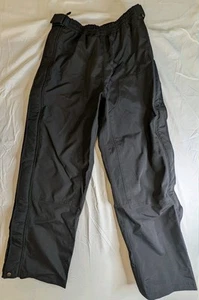 CARHARTT STORM DEFENDER Men's Medium M Pants Black B216 BLK Shoreline Waterproof - Picture 1 of 11