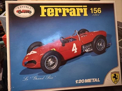 Revival Italy Model Car Ferrari 156/ 1961 Le “Grand Prix” 1:20 Metal - Image 1 of 3