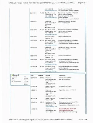 Used Fuel Injection Air Flow Meter fits: 2005 Infiniti QX56  Grade A - Image 1 of 4