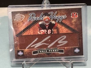Chris Perry 2004 Playoff Hogg Heaven Rookie Hoggs Auto 111/150 Bengals Michigan - Picture 1 of 2