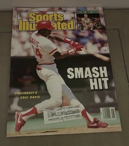 Eric Davis Cincinnati Reds - Sports Illustrated - May 25, 1987 - Picture 1 of 1