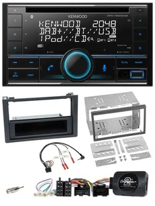 Kenwood CD 2DIN DAB USB Lenkrad Bluetooth Autoradio für Saab 9-3 2008-2012 - Bild 1 von 10