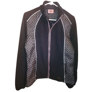 Harley Davidson Damen Pink Label Fleecejacke schwarz/pink Größe L - Bild 1 von 5
