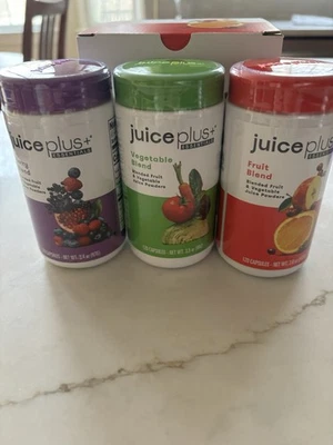 Juice Plus Trio Vegetable Berry & Fruit Blends 360 Capsules 2 Mo Supply - Image 1 of 2