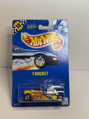 Hot Wheels T Bucket amarillo 5 velocidades 1992 Mainline #68 Foto 1 de 2