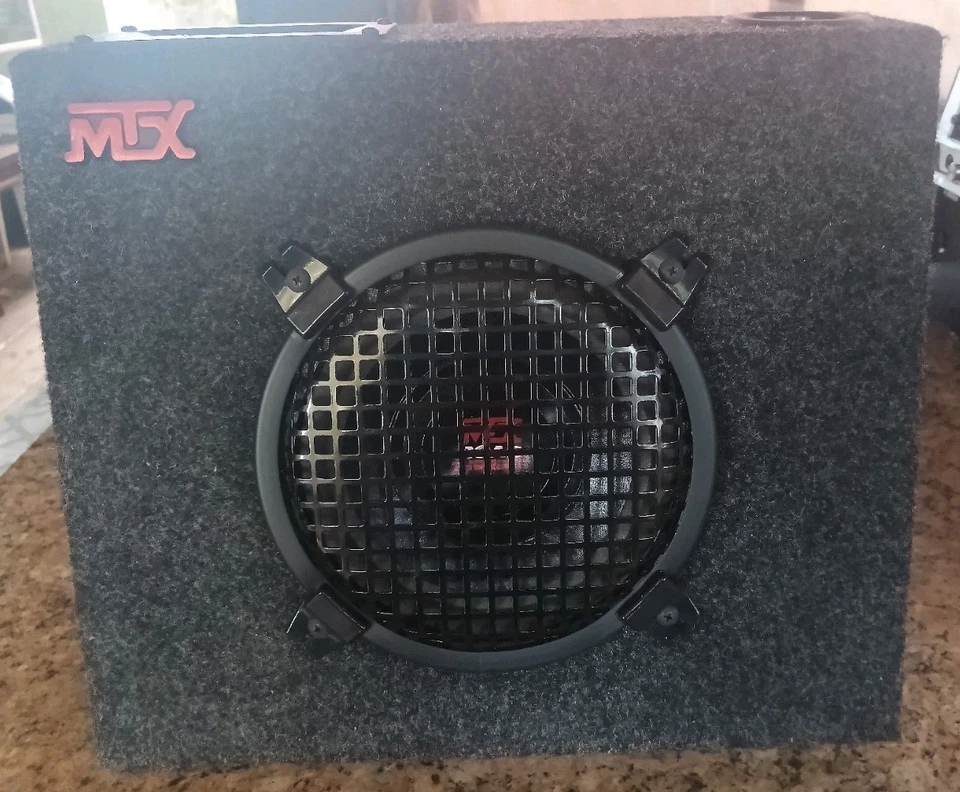 Subwoofer 1 MTX Road Thunder 6" In Box With Tweeter Upper Cone Original. V.G.C. - Image 1 of 4