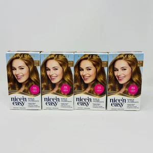 4 PACK Clairol Nice N' Easy Natural Hair Color 6.5G Lightest Golden Brown - Picture 1 of 5