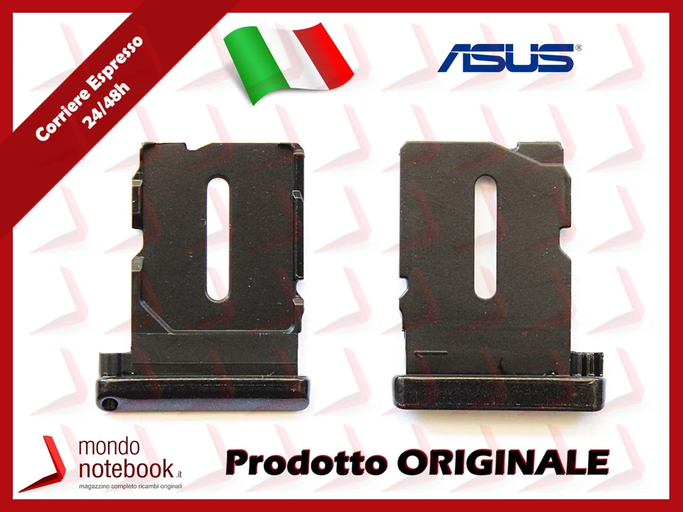 Carrello SIM Tray Originale ASUS ME372CL ME373CL FonePad 7 (NERO) - Immagine 1 di 1