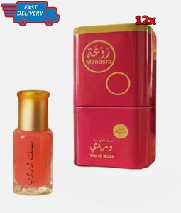 12x Musk Wardi Rawaa Oil High Quality Thick Perfume Oil Fast Shipping - Picture 1 of 1