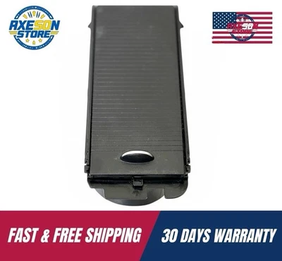 Mercedes R172 SLK SLC 2012-2020 consola central rodillo almacenamiento portavasos negro Foto 1 de 4