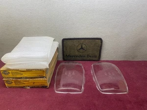 Lámpara de cabeza de lente Mercedes Benz Hella W115 NOS - Imagen 1 de 11
