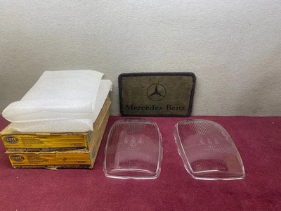 Mercedes Benz Hella W115 Lens Head Lamp NOS - Image 1 of 4