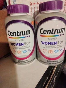 centrum silver women 50+ supports heart brain eye health supplement .200ta 4/27 - Picture 1 of 6