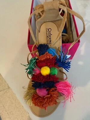CATHERINE MALANDRINO GOODNESSIE SANDALS NWT 8.5 - Image 1 of 4