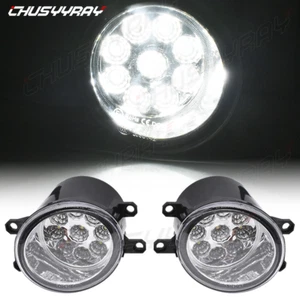 Par de luces antiniebla cromadas para parachoques delantero para Toyota Camry SE 2012-2014 DIESTRO+DERECHO - Imagen 1 de 12