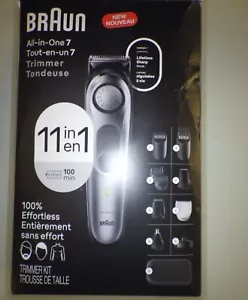 Braun All-in-One Style Kit Serie 7 7420, Rifinitore 11 in 1 per Uomo con Barba - Foto 1 di 4