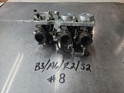 1987 87 HONDA CBR 600 F1 HURRICANE CARBURETOR CARB ASSEMBLY PARTS 20A - Image 1 of 4
