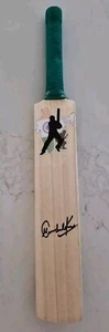 Sachin Tendulkar Signed Mini Cricket Bat India Legend Virat Kohli - Picture 1 of 5