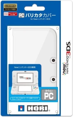 Hori PC Hard Protect Case Cover Clear for NEW Nintendo 3DS (Not 3DS LL) Japan - Image 1 of 2