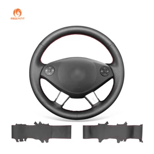 Funda de volante MEWANT DIY negra cuero sintético para Mercedes-Benz Vito Viano W639 - Imagen 1 de 10