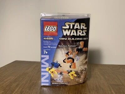 LEGO Star Wars Mini 4485 Anakin Sebulba 2 Podracers 72 Parts 7+ Years New Sealed - Image 1 of 4